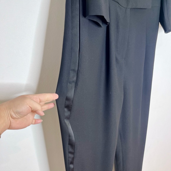 Banana Republic 3/4 Sleeve Tuxedo Jumpsuit NWT - Picture 7 of 13